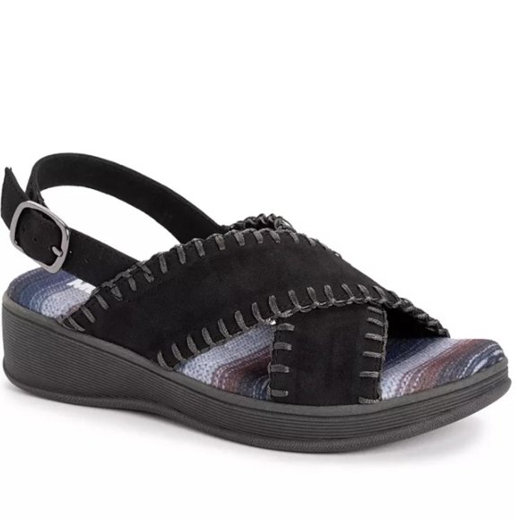 Muk Luks Shoes - MUK LUKS City Highrise Women's Platform Sandals